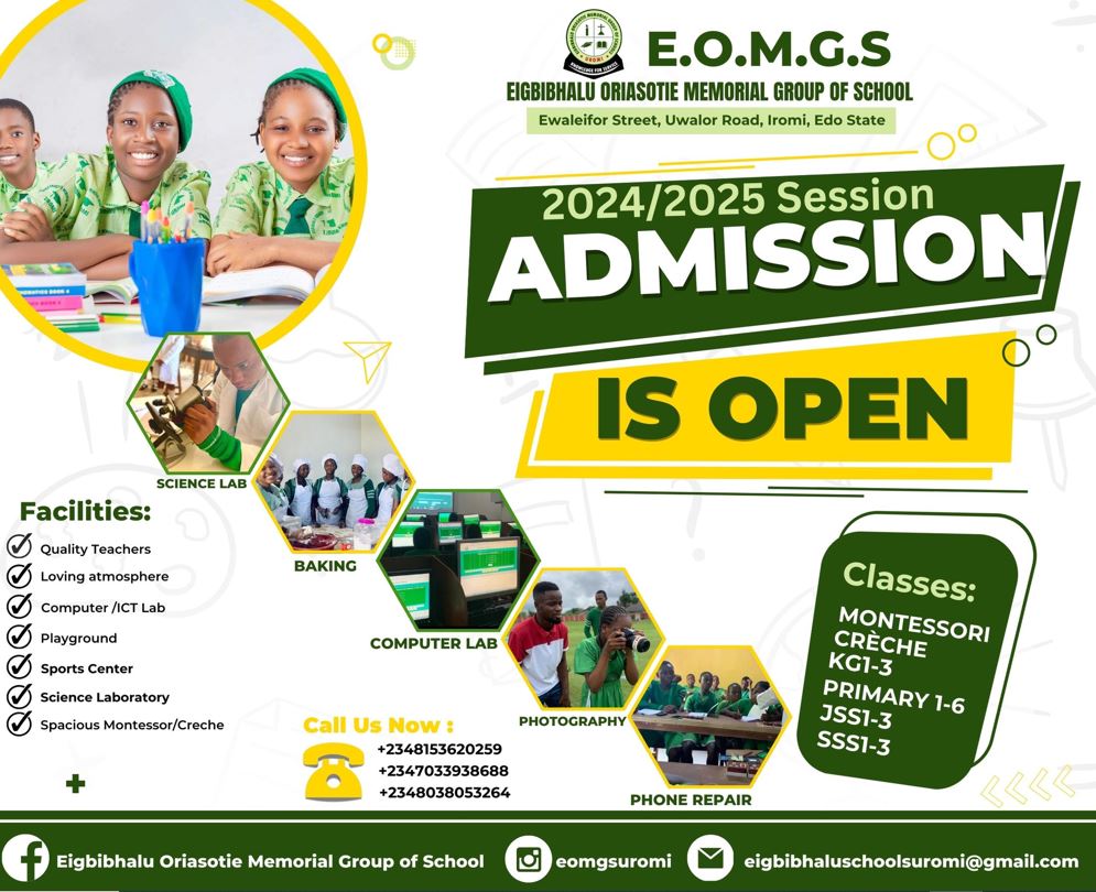 Admission Advert